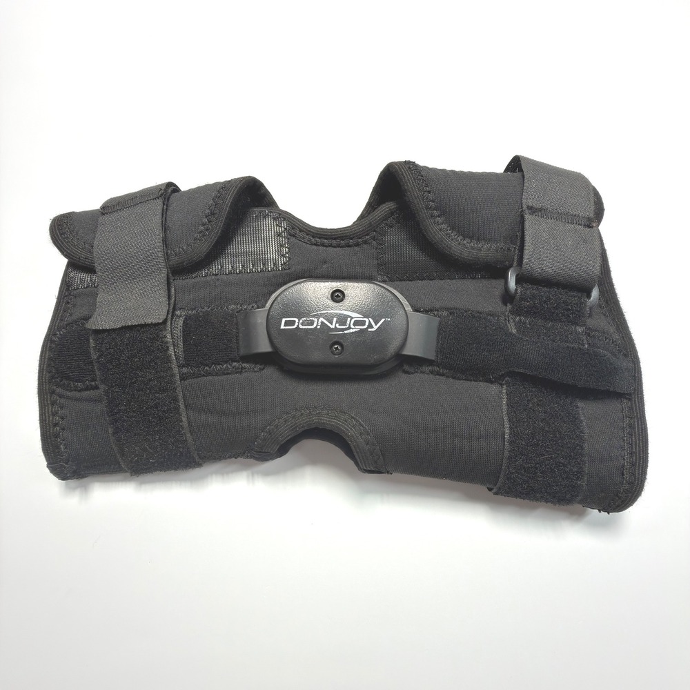 DonJoy Drytex Hinged Knee Brace XS Black Adjustable Patella Support Stabilizer